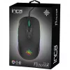 INCA herná myš IMG-348 3200 DPI. RGB. 7 tlačidiel. USB. SW maloobchod