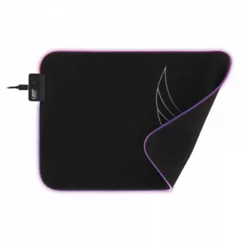 L33T Gaming 160405 Karlvagn RGB herná podložka pod myš, stredná veľkosť, rýchly povrch. 355 x 255 x 3 mm, čierna