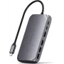 Satechi ST-UCM1HM - USB Type-C - HDMI - USB 3.2 Gen 2 (3.1 Gen 2) Type-A - USB Type-C - 5000 Mbit/s - 60 Hz - sivá - 85 W