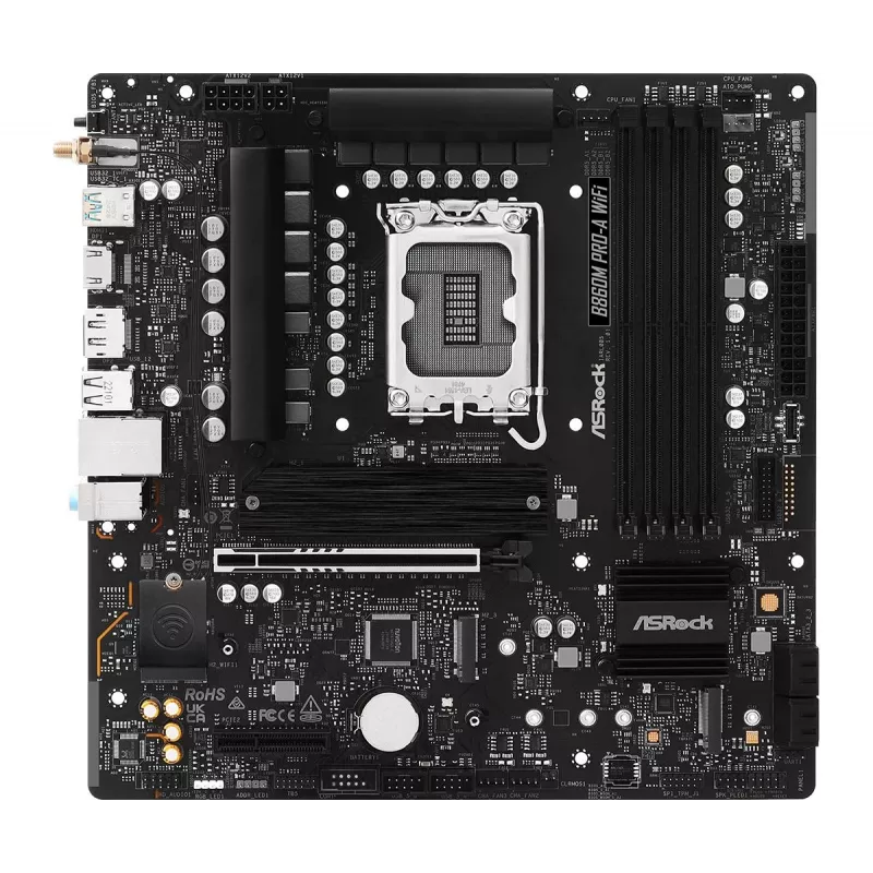 ASRock B860M Pro-A WiFi Micro-ATX základná doska