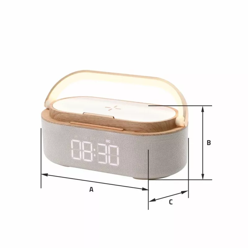Digitálne rádiobudík MANTA RDI920 Verona s FM tunerom a budíkom
