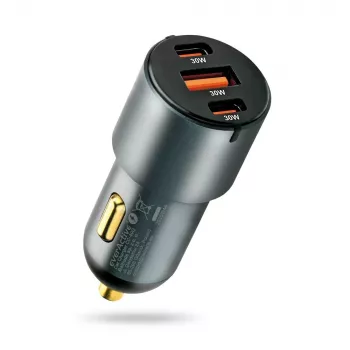 Auto nabíjačka everActive CC-40Q QC3.0 60W, USB auto adaptér na nabíjanie mobilných zariadení