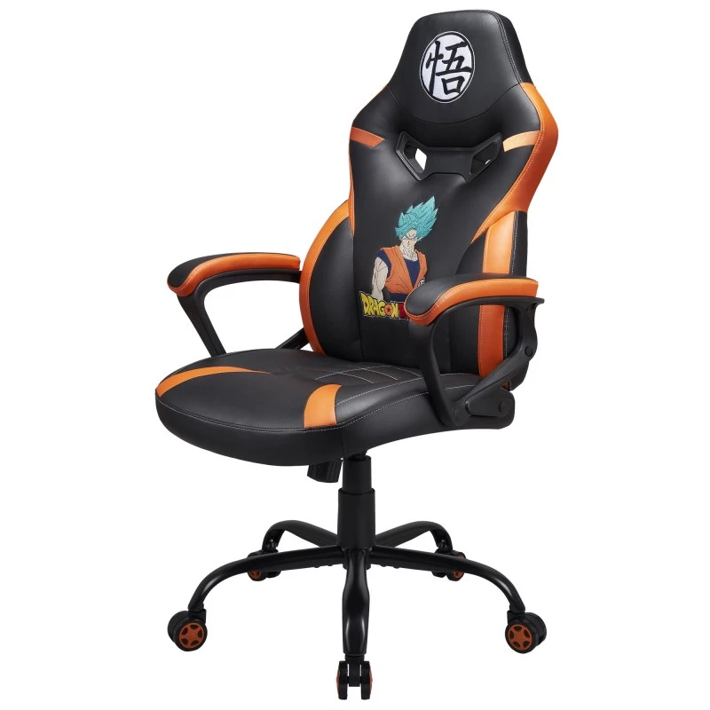 PC herná stolička Subsonic SA5573-D4 čalúnené sedadlo čierna oranžová