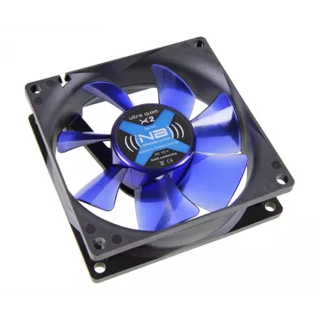 Fan Noiseblocker BlackSilentFan X2 8 cm 1800 ot/min 45 m³/h čierny