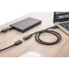 USB Type-C predlžovací kábel Digitus AK-300210-007-S 0,7 m