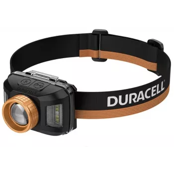 Duracell DH850R darčeková sada čelová lampa čierna, oranžová