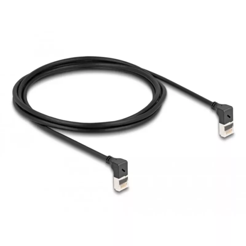 Delock 80282 Ethernet patch kábel čierny