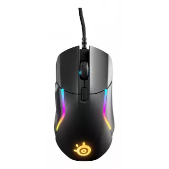 Herná myš STEELSERIES Rival 5 — pre pravákov, TrueMove Air senzor, 18.000 DPI, 9 programovateľných tlačidiel, USB Type-A, IP54
