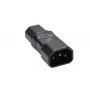 Microconnect PEA1415 Káblový adaptér C14 C15 čierny