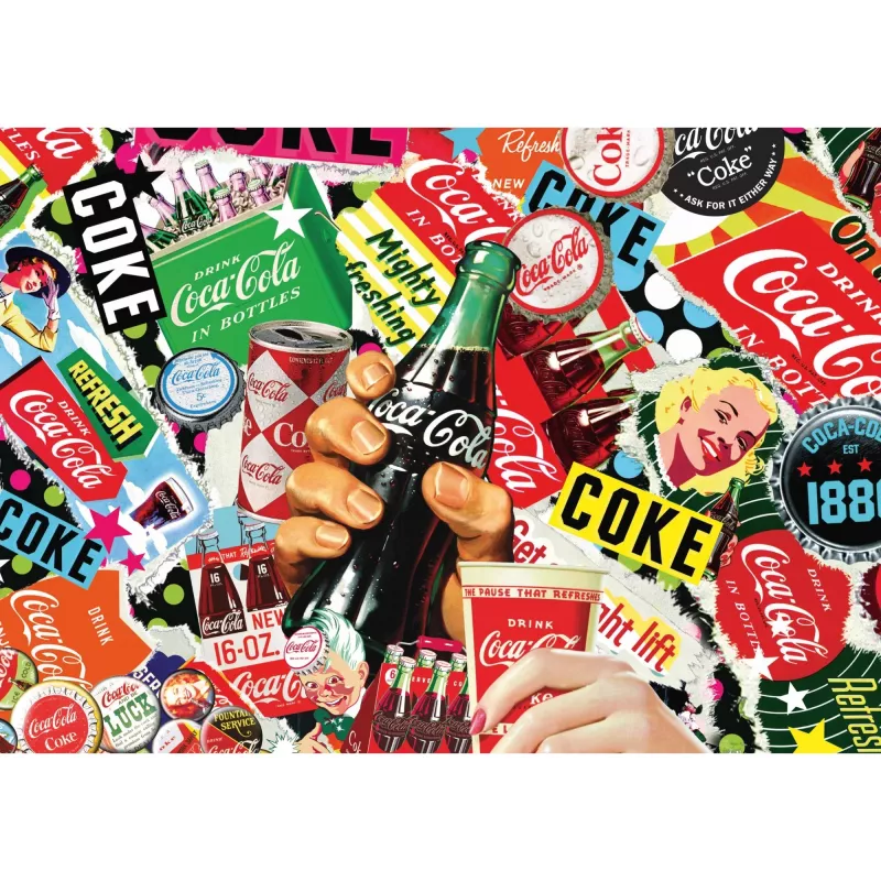 Puzzle Schmidt Spiele Coca Cola is it! 1000 dielikov