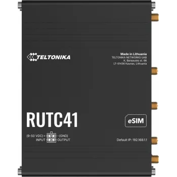 Router TELTONIKA RUTC41 4G LTE EDGE, priemyselný mobilný router RUTC41000000