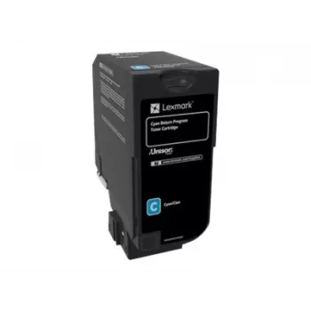 Lexmark 74C20C0 Tonerová kazeta 1 ks Originálna Azúrová