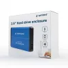 Gembird EE2-U3S-2-B puzdro na pevný disk HDD modré 2.5 (EE2-U3S-2-B)