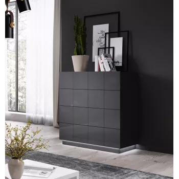 Cama Lighting REJA komoda 4S biela