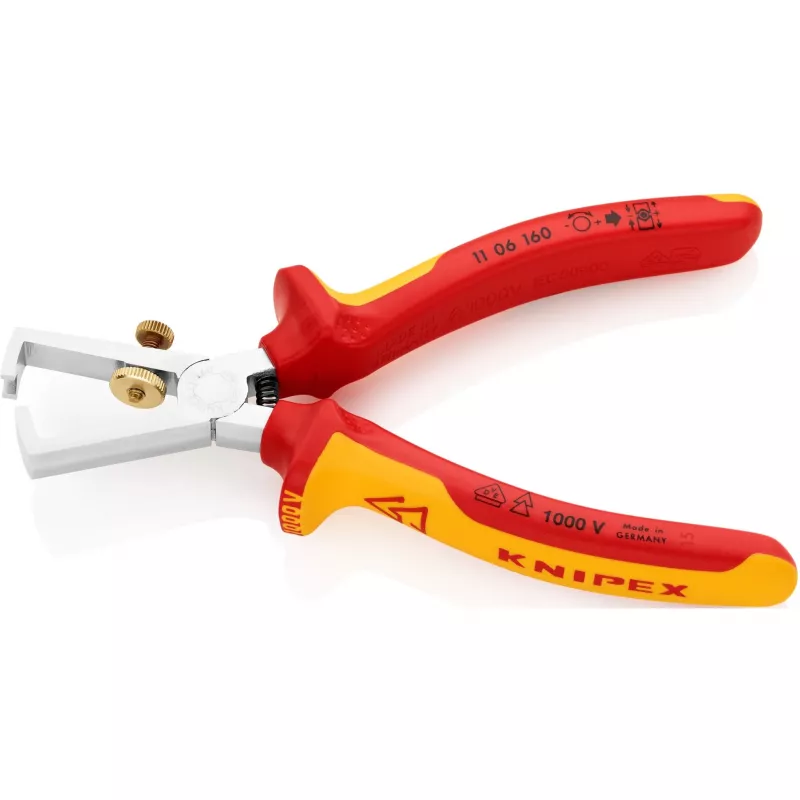 Knipex 11 06 160 odizolovač káblov oranžová, červená