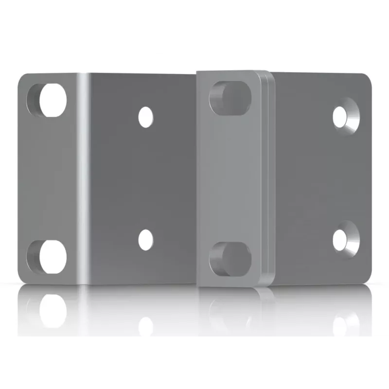 Montážna sada Ubiquiti UACC-Rack-Ear-1U sivá pozinkovaná oceľ