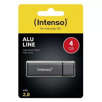 Pamäťové zariadenie flash USB2 4GB/SCHWARZ 3521451 INTENSO