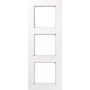 Nástenná doska/kryt vypínača JUNG A5583BFWW — biela termoplast, 85×227 mm