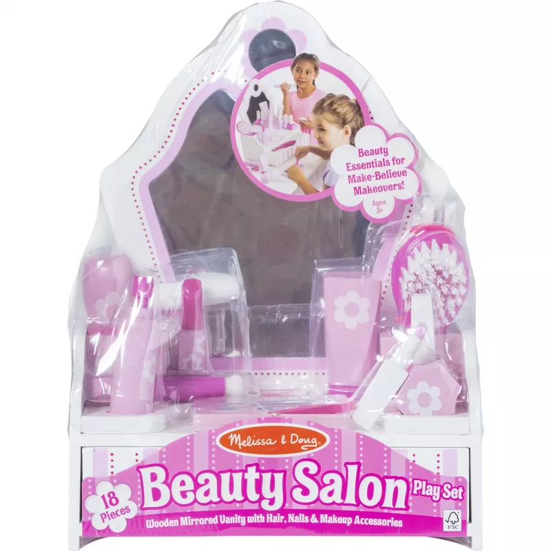 Melissa & Doug - sada kozmetického salónu, hra rolí