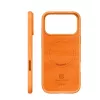 Ochranné puzdro MagSafe Crong pre iPhone 17 Pro – oranžové