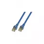 EFB-Elektronik RJ45 patch kábel Cat.5e SF/UTP PVC CCA modrý 2m Výrobca: EFB Elektronik (K5459.2)