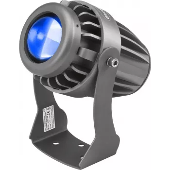 LED pinspot EUROLITE PST-10W modrý, 10W LED pinspot