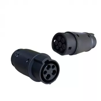 EV adaptér Duosida Type 2 (konektor samica) - Type 1 (konektor samec)