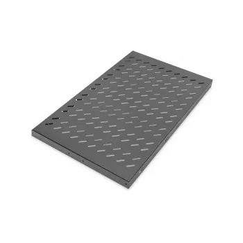 Polica pre sieťové a serverové skrine Digitus DN-19 TRAY1-1000-ECB
