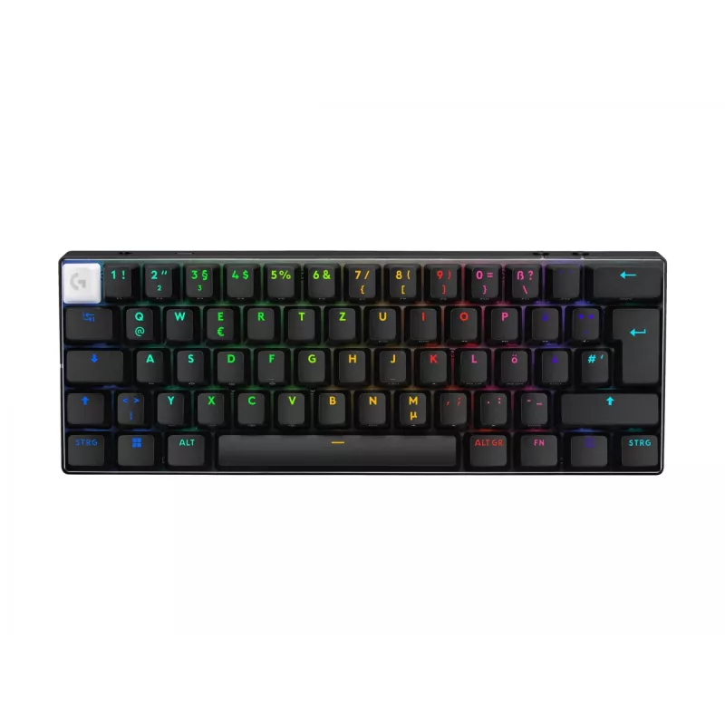 Logitech G PRO X 60 klávesnica herná USB RF Wireless Bluetooth QWERTZ nemecká čierna