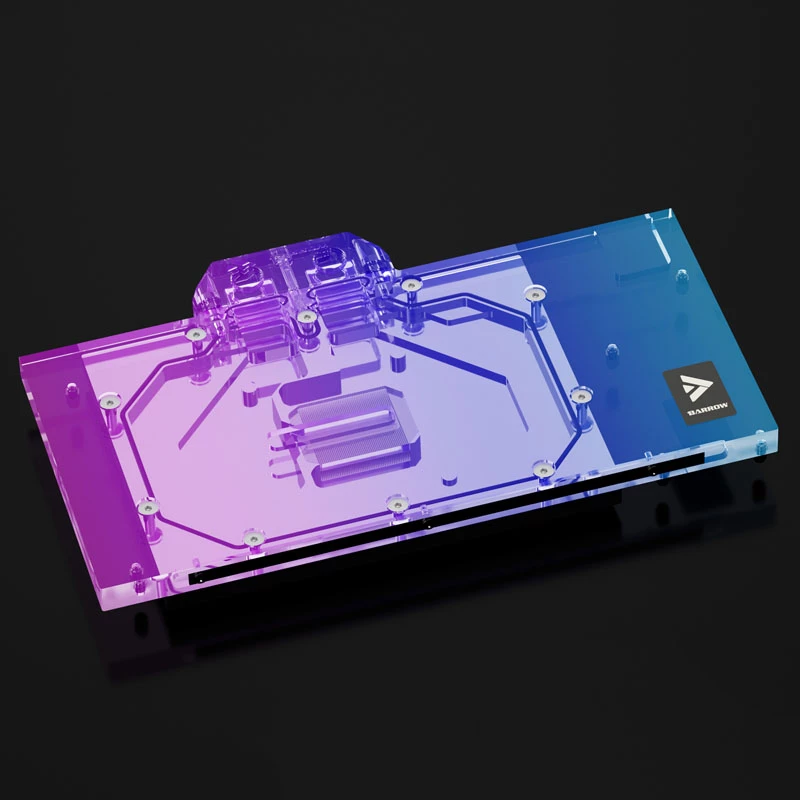 Barrow LRC2.0 MSI RTX 4080 Suprim/Trio Aurora, RGB, čierna - akryl