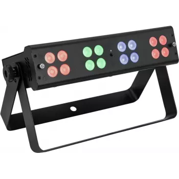 LED lišta EUROLITE 16x4W RGB/WW — pódium/ambientné svetlo, 16 LED x 4W, RGB s teplou bielou