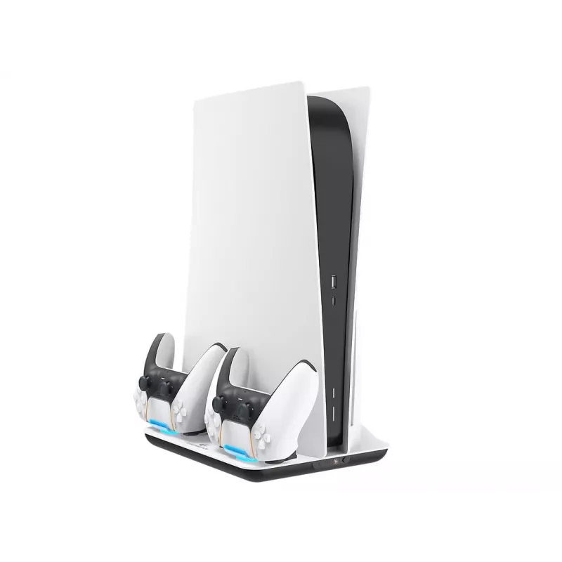 EgoGear SCC5-P5-WH, nabíjací systém, PlayStation 5, biela, káblový, 258 mm, 53 mm
