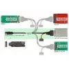 DeLOCK M.2 Key M na U.2 SFF-8639 NVMe adaptér s 50 cm káblom
