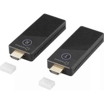 Renkforce RF-HDMID-500 HDMI bezdrôtová prenosová sada 30 m 5,8 GHz 3840 x 2160 pixelov Secure (RF-6721306)