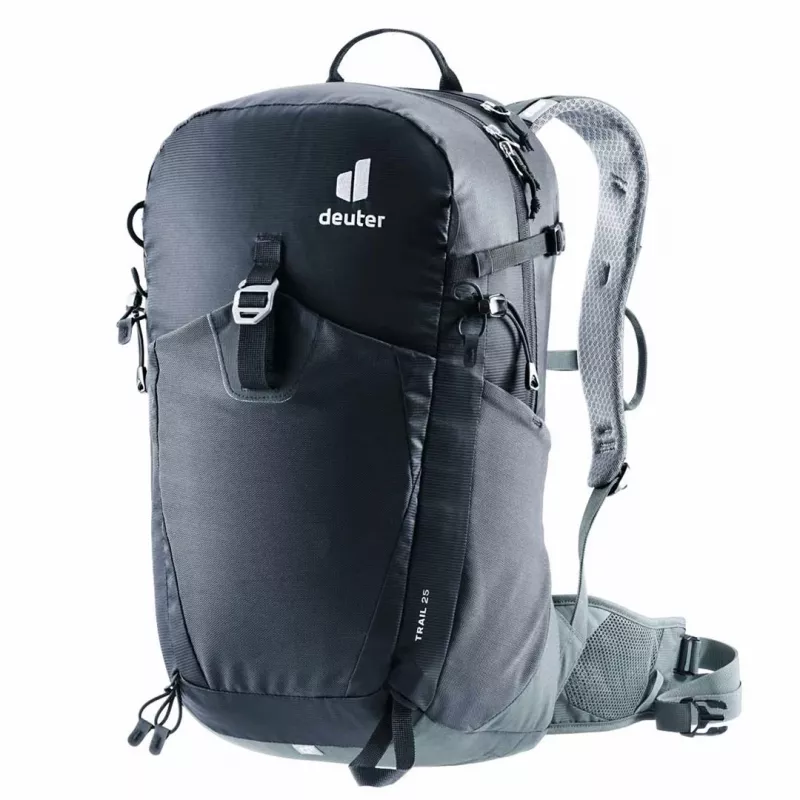 Batoh DEUTER Trail 25 – turistický denný batoh 25L, čierno-bridlicová