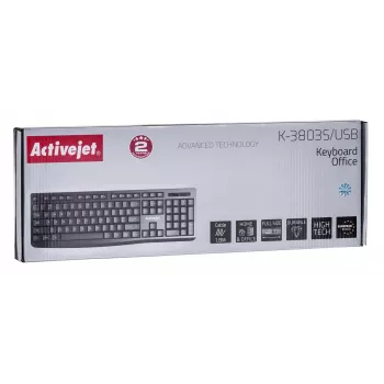 Activejet K-3803S USB klávesnica