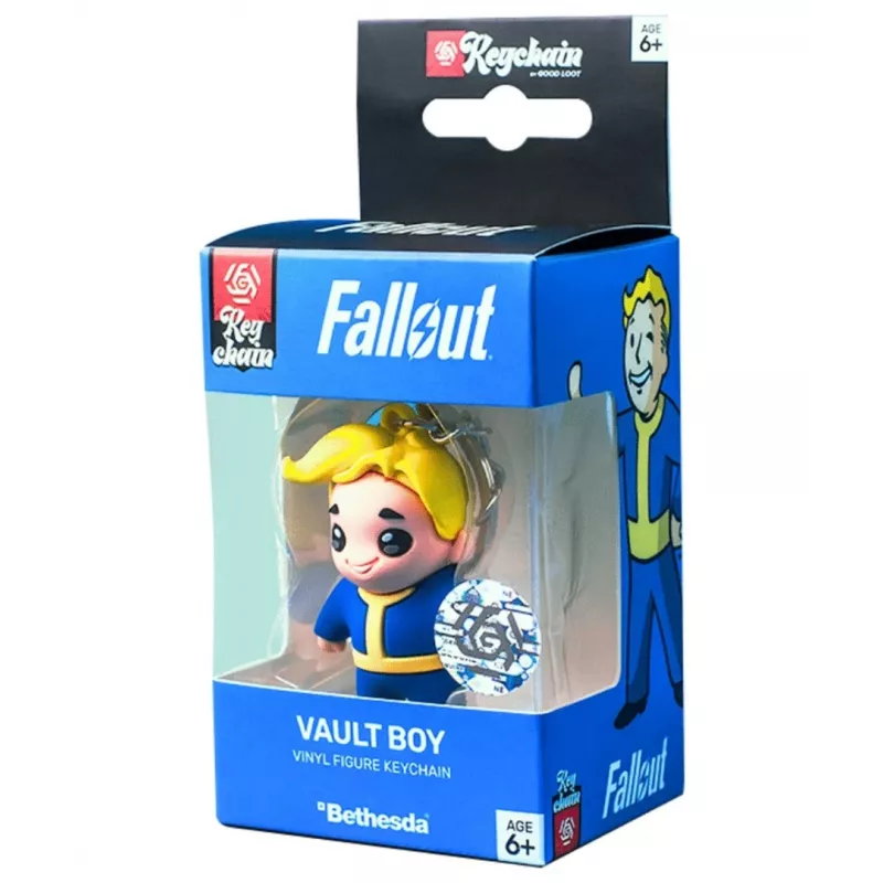3D kľúčenka Good Loot Fallout - Vault Boy