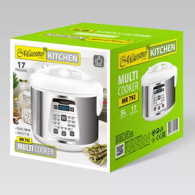 MULTICOOKER MAESTRO MR-792 17 programov, 700 W