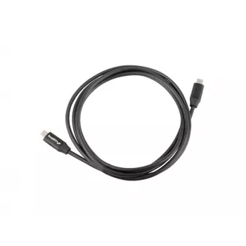 LANBERG kábel USB-C na USB-C CA-CMCM-40CU-0018-BK — USB 2.0, 1,8 m, čierna
