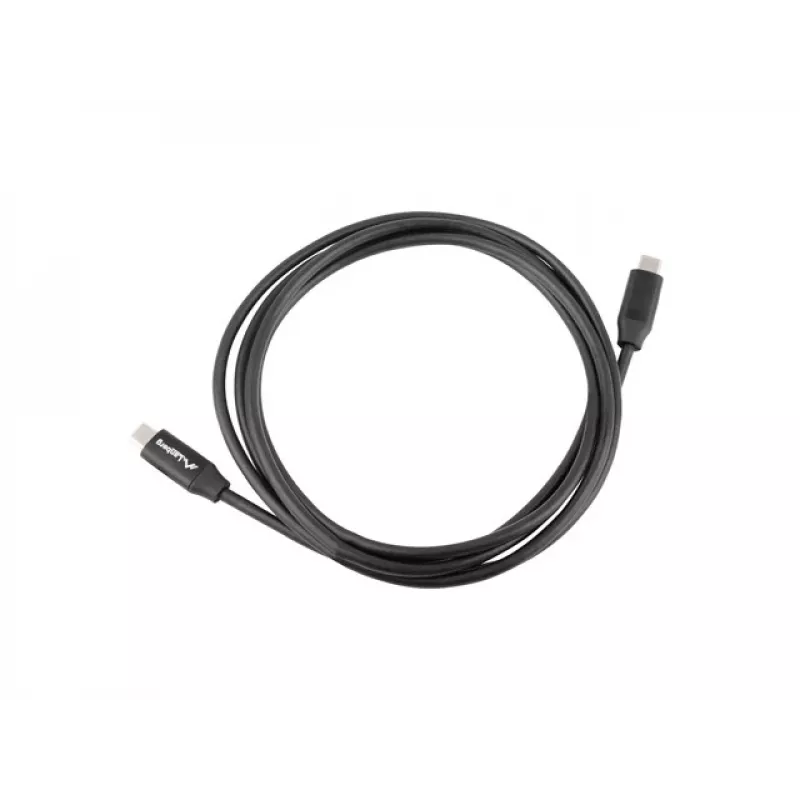 LANBERG kábel USB-C na USB-C CA-CMCM-40CU-0018-BK — USB 2.0, 1,8 m, čierny