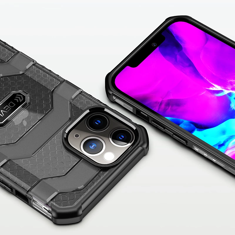 Ochranné nárazuvzdorné puzdro Devia Vanguard pre iPhone 12 Pro Max, zelená