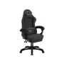 Herná stolička huzaro Force 3.7 Carbon čierna – ergonomická, výškovo nastaviteľná 107,5–116,5 cm, 5 koliesok, bedrová a krčná podložka