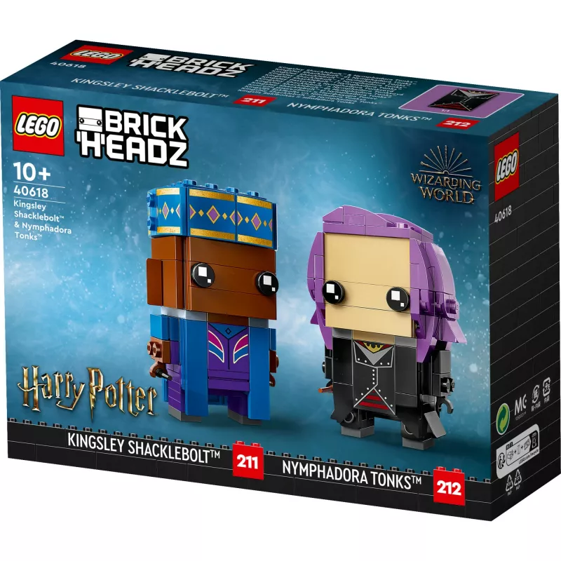 Lego Brickheadz Harry Potter 40618 Kingsley Shacklebolt a Nymphadora Tonks