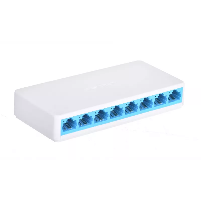 Switch Mercusys MS108 8 portov RJ-45 10/100Mbps unmanaged