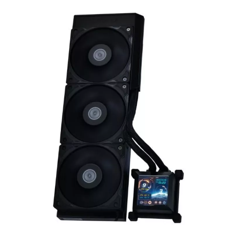 All-in-One kvapalinový chladič Lian Li HydroShift LCD 360S 12 cm čierny
