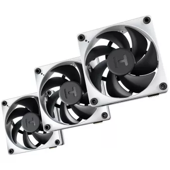 HYTE THICC FP12 120-mm skriňový ventilátor 3 balenie biele