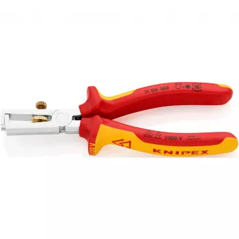 Knipex 11 06 160 odizolovač káblov oranžová, červená