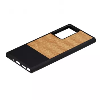 Ochranné puzdro Man and Wood pre Samsung Galaxy Note 20 Ultra – rybí vzor Nero čierna