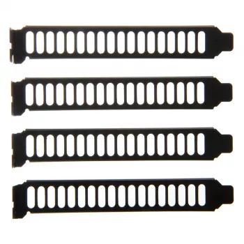SILVERSTONE Aero Slots Panel SST-AEROSLOTS-B — predný/zadný slotový ventilačný panel pre lepší prietok vzduchu