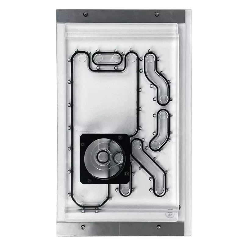 Predný panel Stealkey Customs pre Lian Li O11D Mini MK2 — biely (SW10011.1)